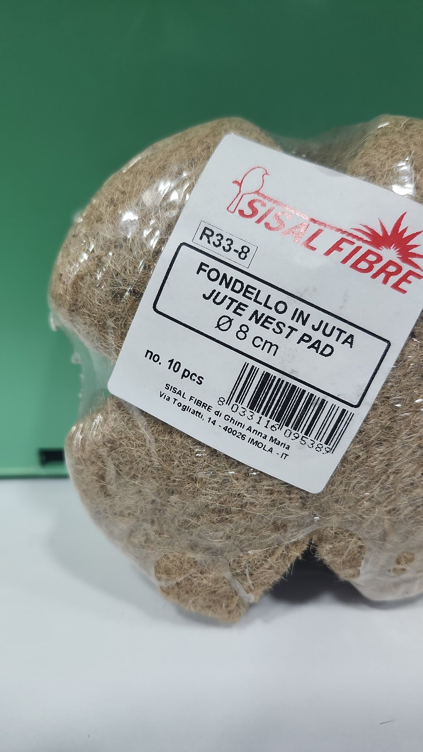 Sisal Fiber Jute Nest pads 8 cm